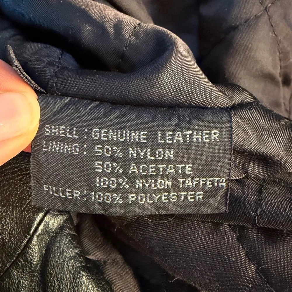 Men's Black Leather Jacket
